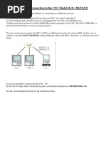 Settings For Ethernet Connection in The CNC Model: 0i-D / 30i/31i/32i