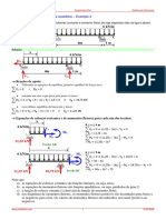 3-Estatica Lista Diagramas Vigas Exemplo2 PDF