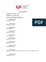 Examen Interciclo J Correa