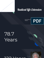 Radical Life Extension Presentation