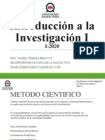 UNAB - Metodologia de La Investigacion I - U1 - S2 - Curso