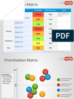 Prioritization Matrix Requirements Criticality Effectiveness