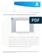 Procesador de Textos: ¿Alguna Vez Has Escuchado Qué Es Un Procesador de Textos?, ¿Cómo Funciona?, ¿Para Qué Sirve?