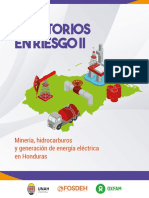 Teritorios en Riesgo II - Minería, Generación de Energía Eléctrica e Hidrocarburos en Honduras