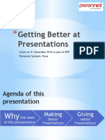 Presenting Presentations The Best Way