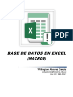 Instructivo BBDD en Excel PDF