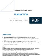 Transaction: M. Adnan Nur, S.Kom., MT