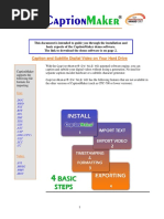 Caption Maker - Instructions