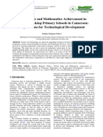 School Type and Mathematics Achievement PDF