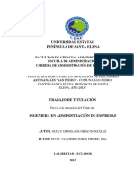 Plan estratégico para asociación de pescadores