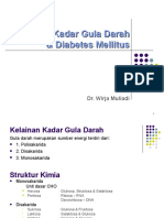 Kelainan Kadar Gula Darah & Diabetes Mellitus