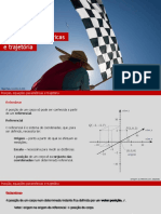 Posição, equações paramétricas e trajetória (até