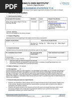 Bus105 Business Statistics T1 2019 PDF