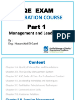 Cqe Exam: Preparation Course