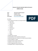 RESUME TINDAKAN TERAPI OKSIGEN MENGGUNAKAN SIMPLE MASK