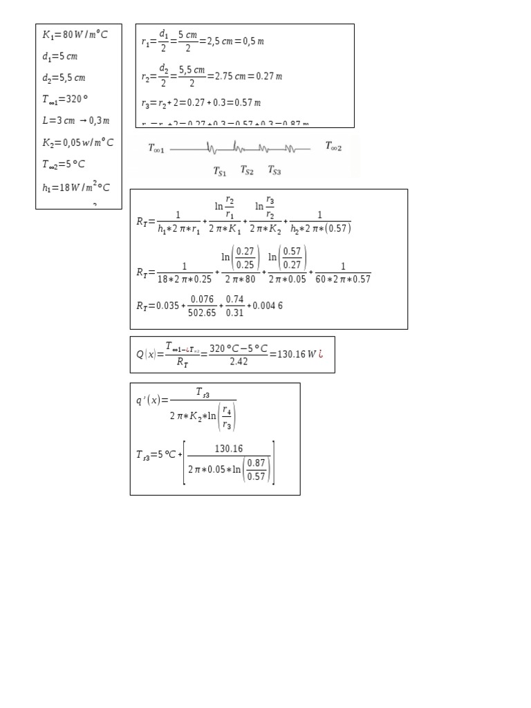 Heat Transfer Calculations and Results | PDF