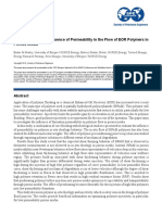 SPE-195495-MS Polymer Injectivity: Influence of Permeability in The Flow of EOR Polymers in Porous Media
