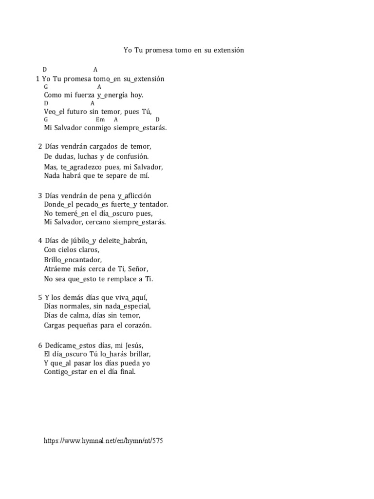 Promesa de Fe y Esperanza en Cristo | PDF
