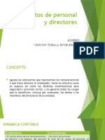 62 - Gastos de Personal y Directores