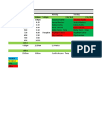 CSC Schedule For Week Ending 04-05-2020