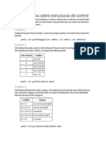 Ejercicios1 - Estructuras de Control