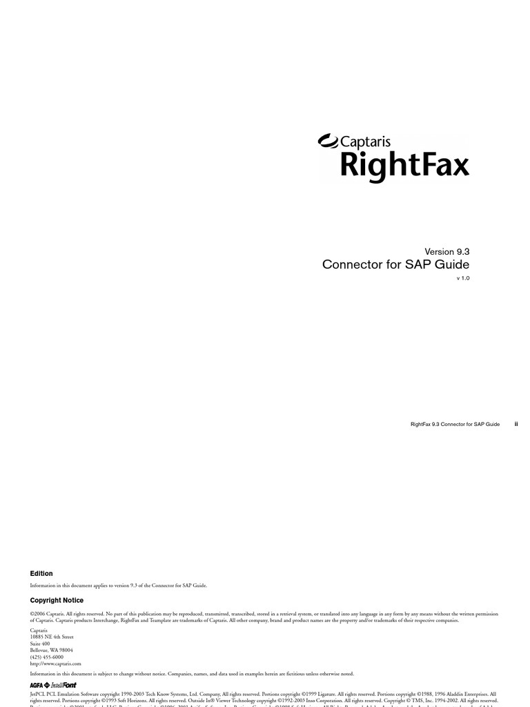 Connector For SAP Guide | PDF | Gateway (Telecommunications) | Server ...