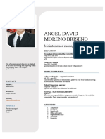 Angel David Moreno Briseño: Maintenance Manager