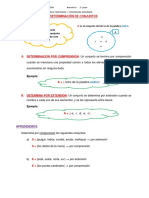 Determinación de Conjuntos