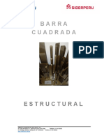 Barra Cuadrada Estructural