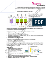 Biodiesel Production Unit PDF