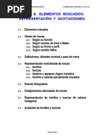 Elementos Roscados | PDF | Pulgada | Tornillo