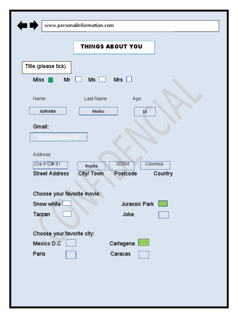 10 Things About You Pdf