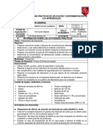 PRACTICA - 2 - Preparación de Soluciones Quimica PDF