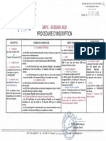 2020 Procedures Dinscription Au BEPC