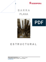 Barra Plana Estructural
