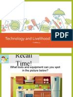 Technology and Livelihood Education: Cookery 9