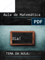 Aula de Matemática