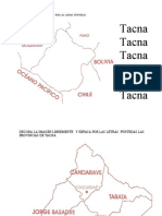 Mapa y Escudo de Tacna