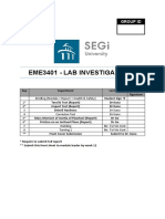 EME 3401 - Lab Investigation 1 Manual