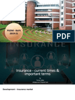 Insurance Principles Terminology BFS