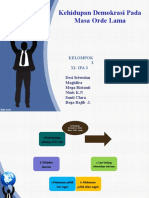Kehidupan Demokrasi Pada Masa Orde Lama: Kelompok 3 Xi-Ipa 3