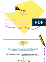 Bab 3 Konsep Mol, Formula Dan Persamaan Kimia