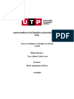 Aspectos Políticos de La Republica Aristocrática (1895-1919)