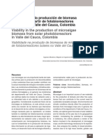 Dialnet ViabilidadEnLaProduccionDeBiomasaMicroalgalAPartir 6285366 PDF