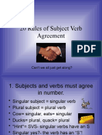 Materi 4 SubjectVerbAgreement