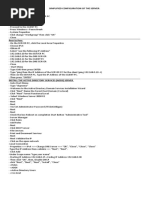 Simplified Configuration of The Server