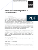 Introduction and Composition of Portland Cement