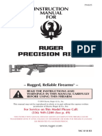 Ruger Precision Rifle: Instruction Manual FOR