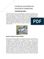 Clasificación de Los Sistemas de Alimentación de Combustible