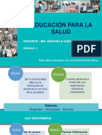 Clase 1 Educacion para La Salud PDF